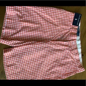 Polo men’s gingham shorts.